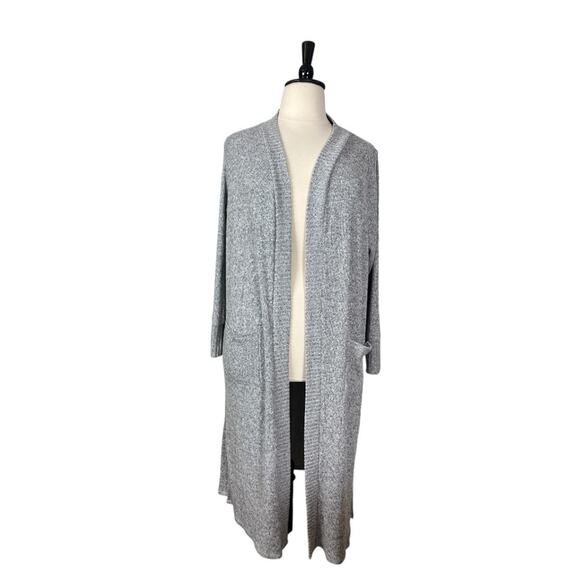 Torrid Cardigan New Knit Duster Open Front Heather Gray Women’s Plus Size 1X - Picture 1 of 11